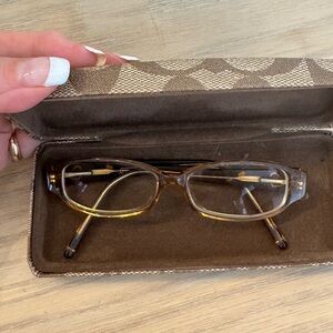 Coach Eyeglass Frames with Hard Case